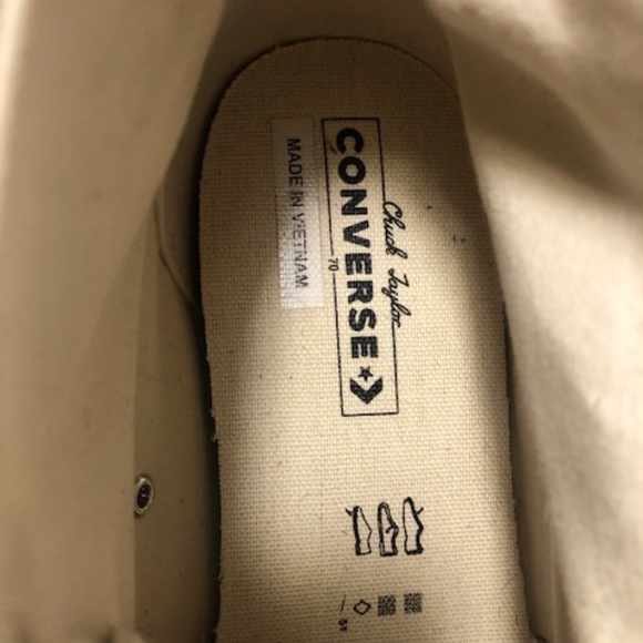 Converse Chuck Taylor 70 Vintage Canvas Sizes 12 - Picture 6 of 6
